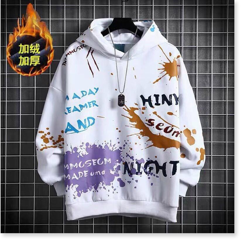 ÁO HOODIES NAM HỌA TIẾT CÁ TÍNH FROM TO Y HÌNH CHẤT NỈ THẤM HÚT MỒ HÔI CỰC TỐT KHÁNH AN STORE