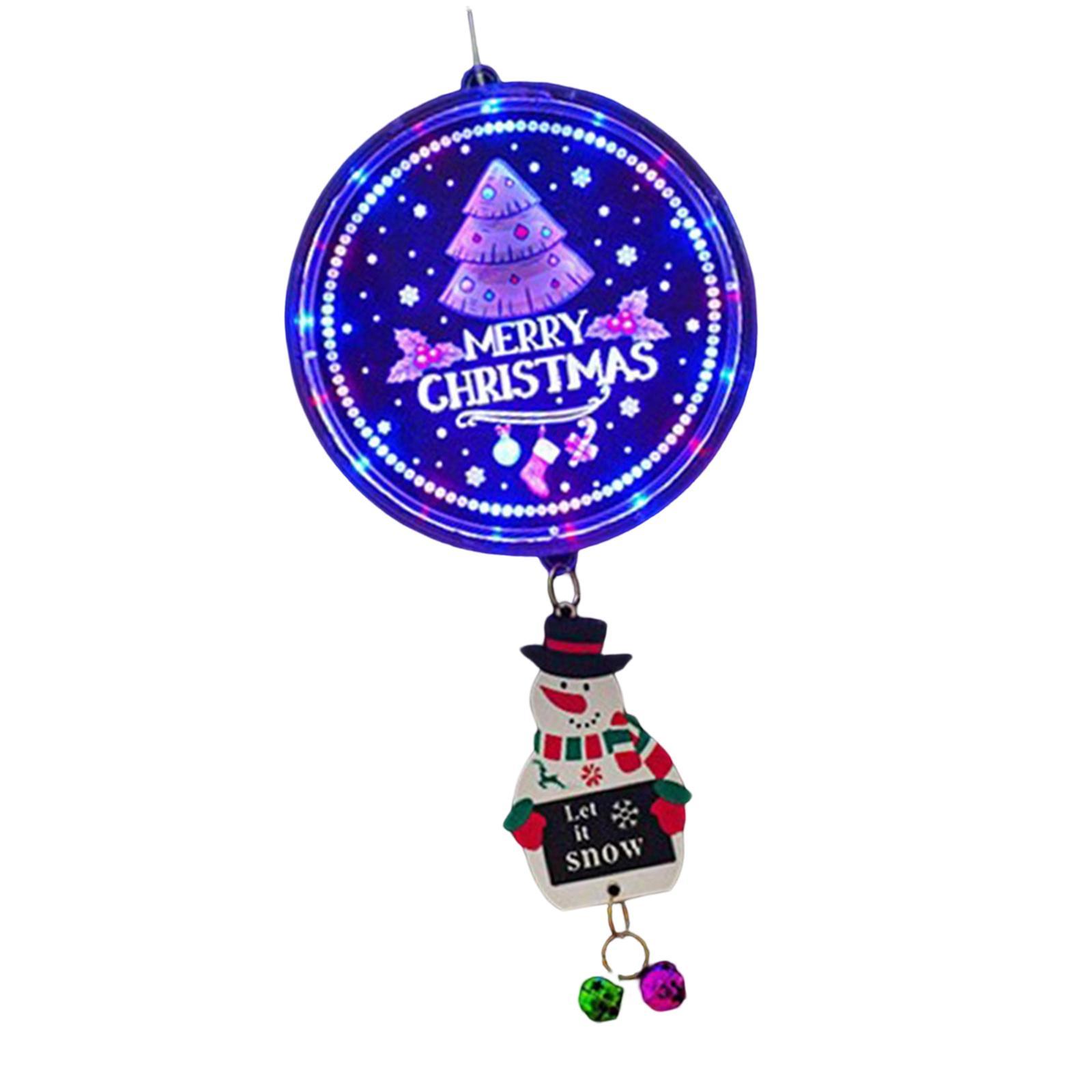 Christmas String Lights with Music Outside Xmas Bedroom Hanging LED Lights