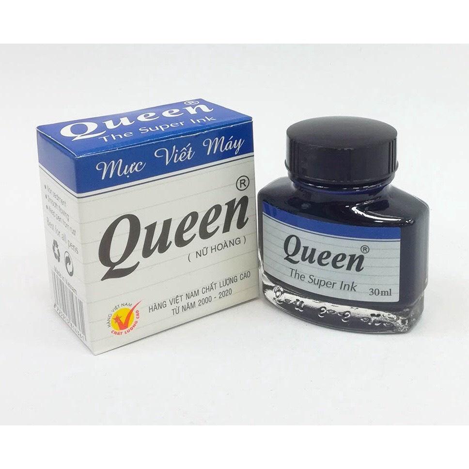 Mực bút máy Queen / Mực Hồng Hà, Mực bơm cho bút máy học sinh