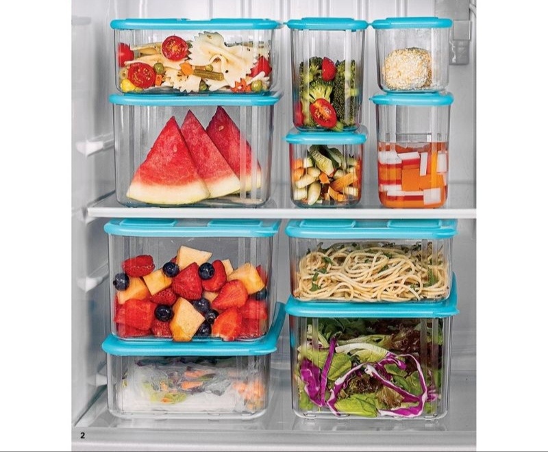 Bộ Trữ Mát Tupperware Fresh Clear Set 5