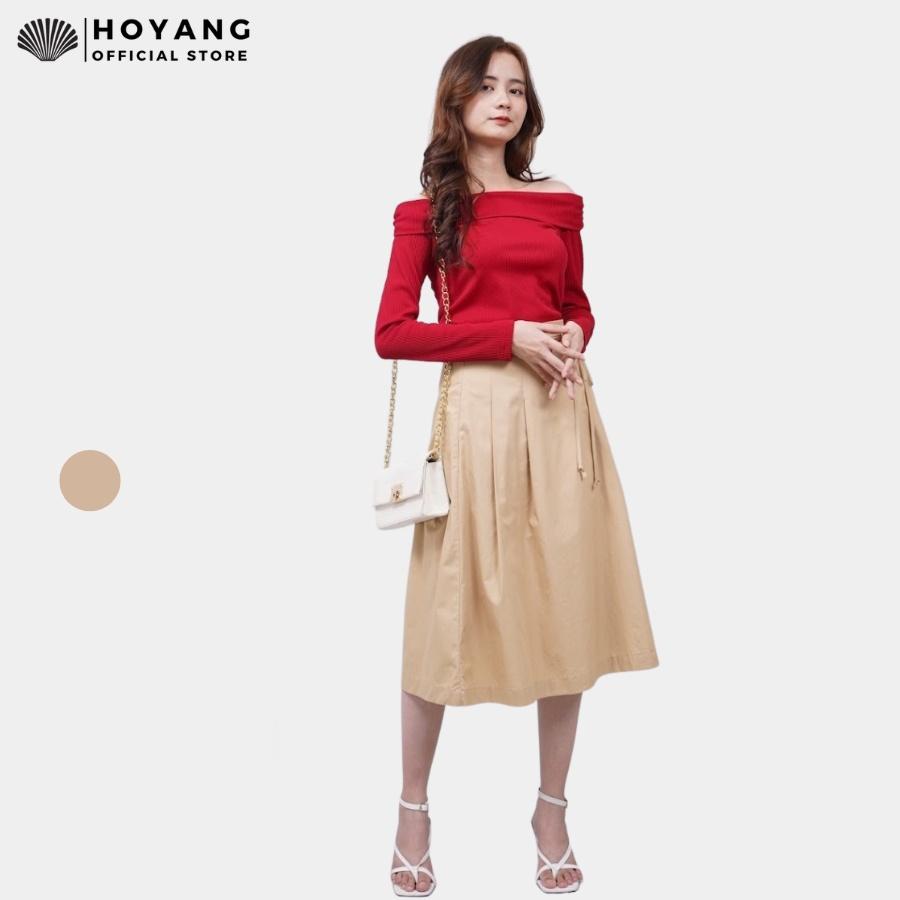 Chân Váy Dài Vintage Đẹp Dịu Dàng HOYANG VHY14