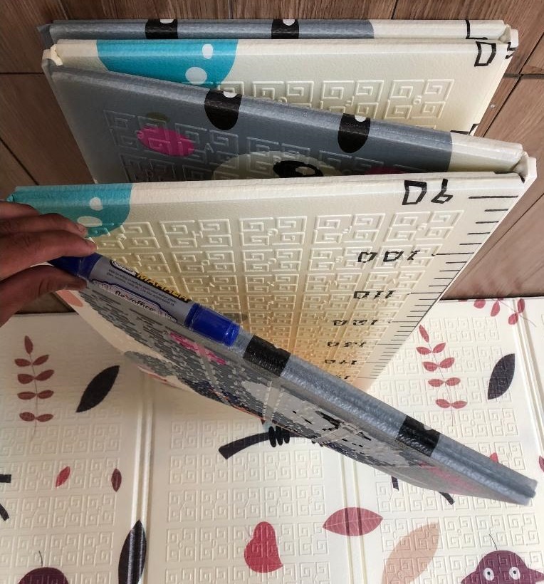 [KoSuyTu] Thảm Xốp Gấp Gọn XPE 2 Mặt Loại Dày Chống Thấm Dễ Lau Chùi - 1.8m*2.3m - An Toàn Không Mùi - Thiết Kế Hình Thú Dễ Thương