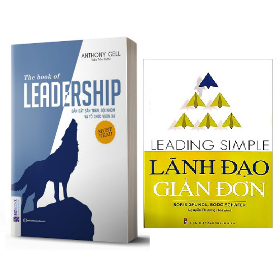 Combo The book of leadership - Dẫn dắt bản thân, đội nhóm và tổ chức vươn xa+Lãnh Đạo Giản Đơn (Leading Simple)