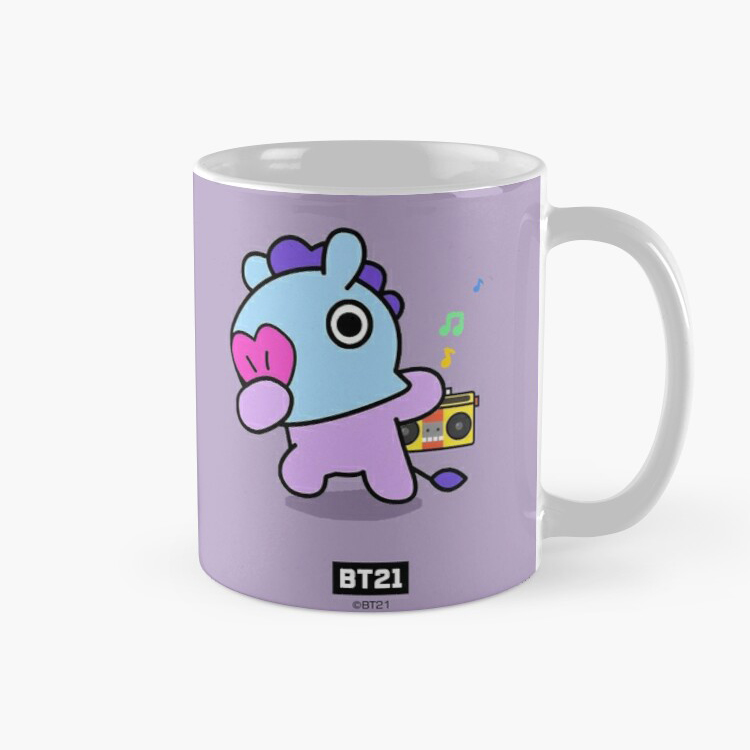 Cốc sứ in hình Mang BT21 BTS