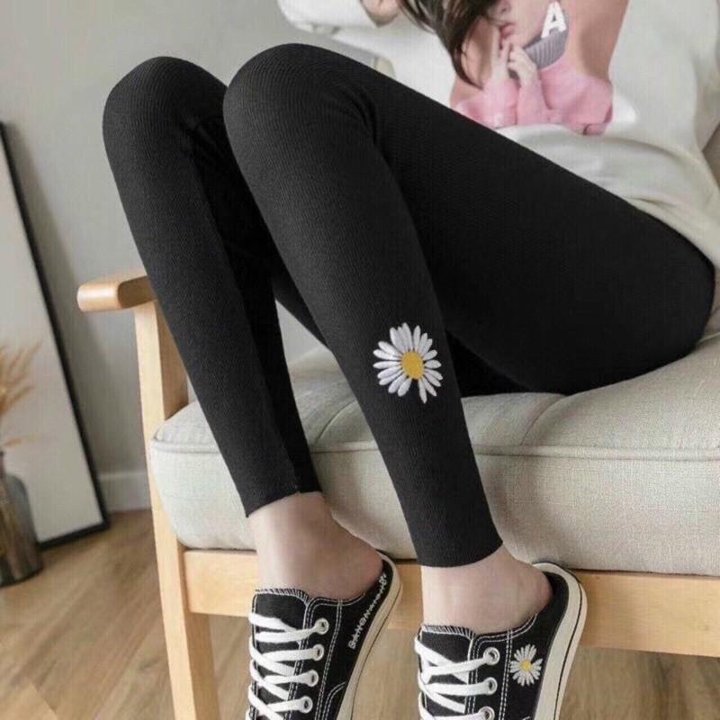 Quần legging bầu nỉ thu đông mẫu mới siêu xinh