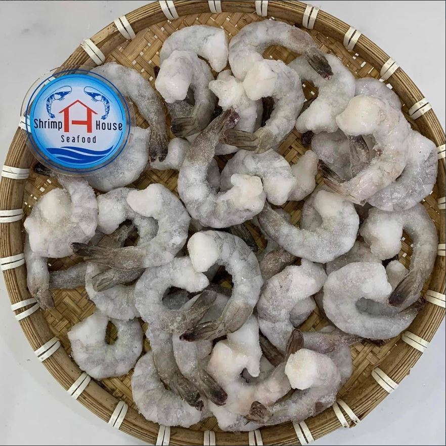 Tôm Thẻ Lột Nõn Chừa Đuôi Size 21/25