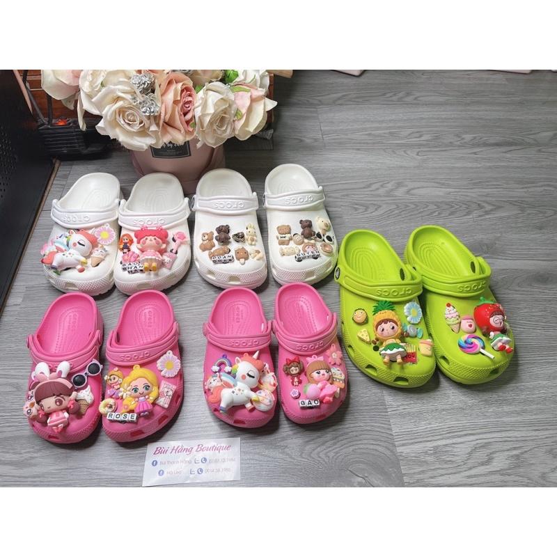 Dép cro..cs xuất dư fullcharm nam và nữ