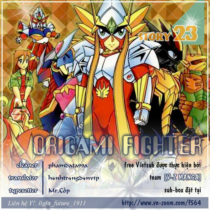hiệp sĩ giấy - origami fighter chapter 23 1