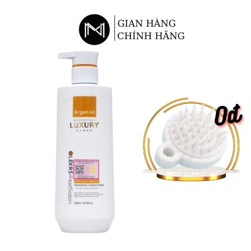 Dầu gội xả Olexrs Hair Salon Luxury 500 - 960ml phục hồi, giảm rụng tóc