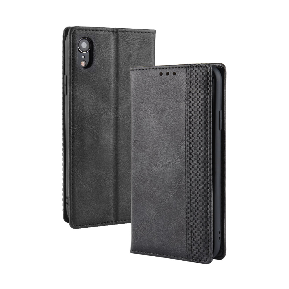 Bao da dạng ví, nam châm dành cho iPhone Xr Luxury Leather Case - Hàng nhập khẩu