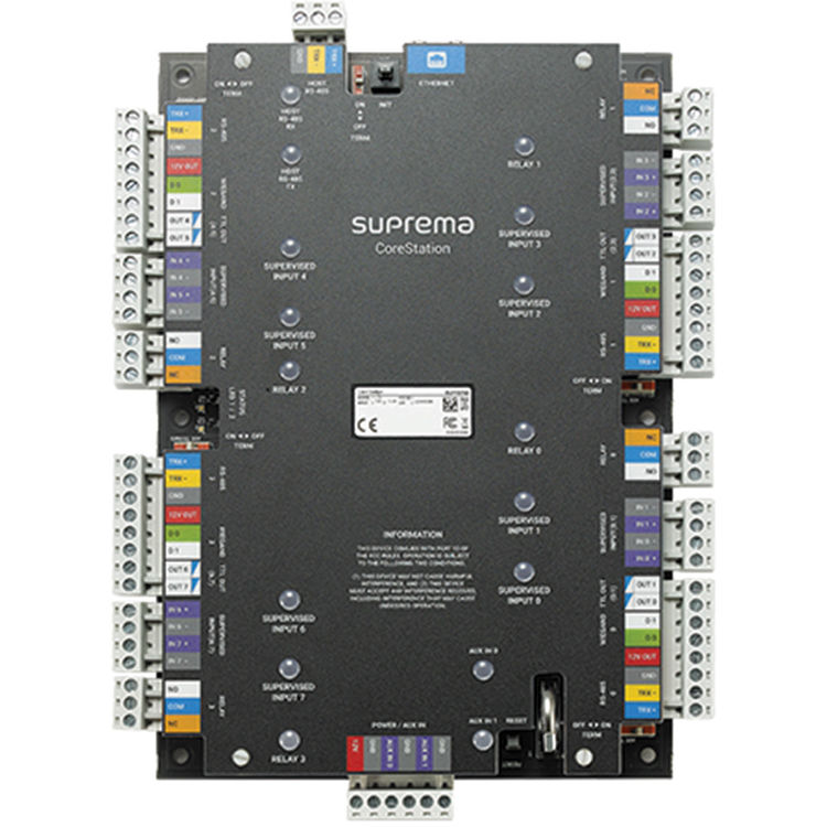 Bộ kiểm soát 4 cửa ra vào Suprema CoreStation - Hàng chính hãng