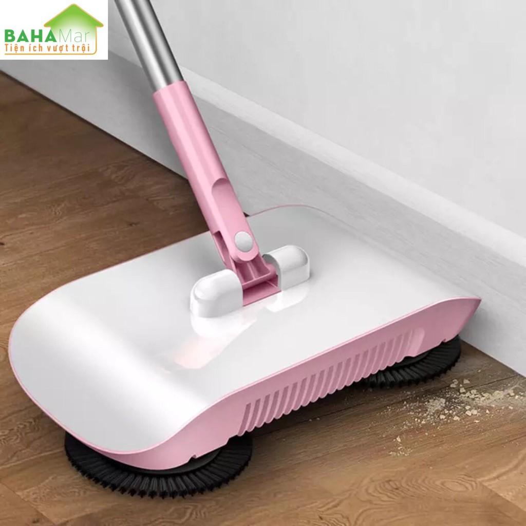 CHỔI ROBOT MA THUẬT ĐẨY TAY QUÉT RÁC - LAU NHÀ làm sạch nhanh chóng loại bỏ bụi, sử dụng thuận tiện và dễ dàng