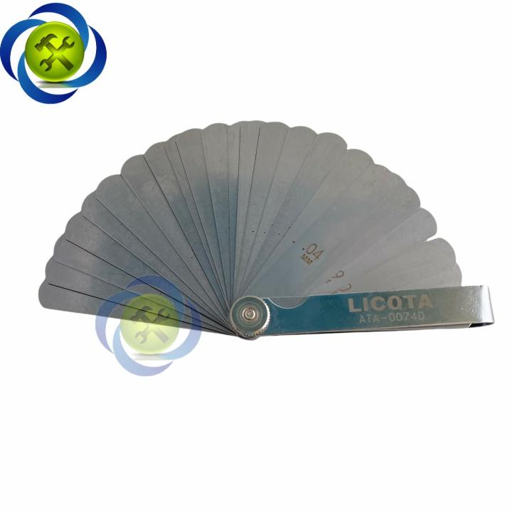 Thước lá đo khe Licota ATA-0074D hệ mét loại 25 lá