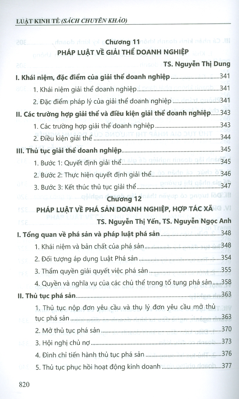 Luật Kinh Tế - Sách chuyên khảo