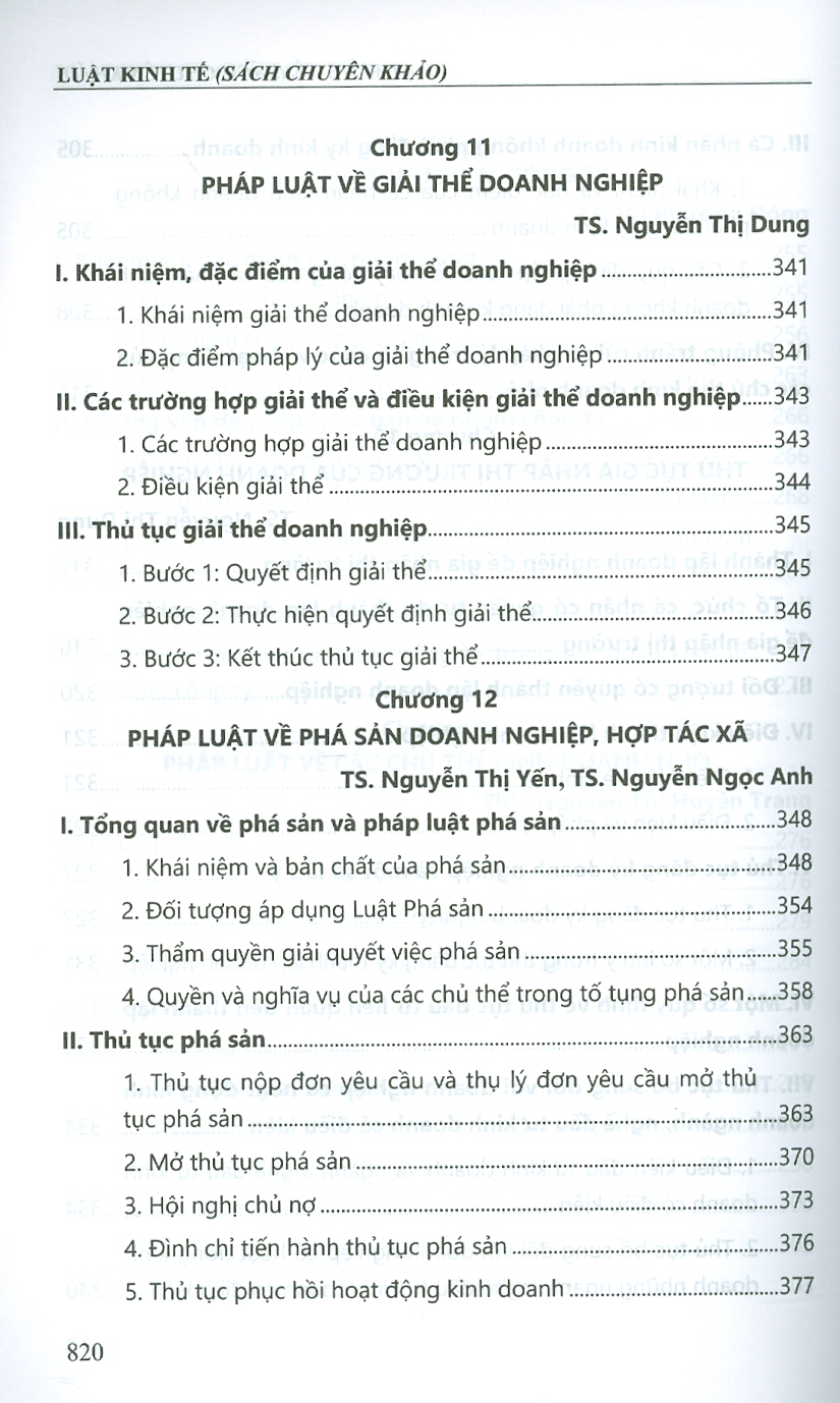 Luật Kinh Tế (Tái bản lần thứ nhất, có sửa đổi, bổ sung) - Sách chuyên khảo