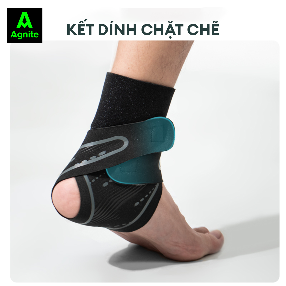Đai cổ chân, băng quấn bảo vệ mắt cá chân Agnite chính hãng, cao cấp, thích hợp sử dụng nhiều môn thể thao
