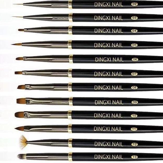 Cọ hoa cúc , cọ đắp gel dingxi siêu bền đẹp dành cho Nail