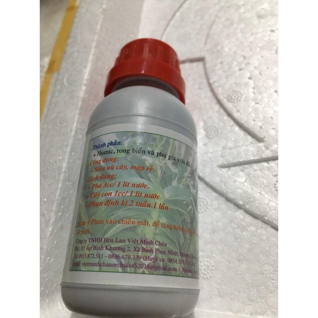 Phân bón cao cấp Ông thần nù hữu cơ cho hoa lan 100ml