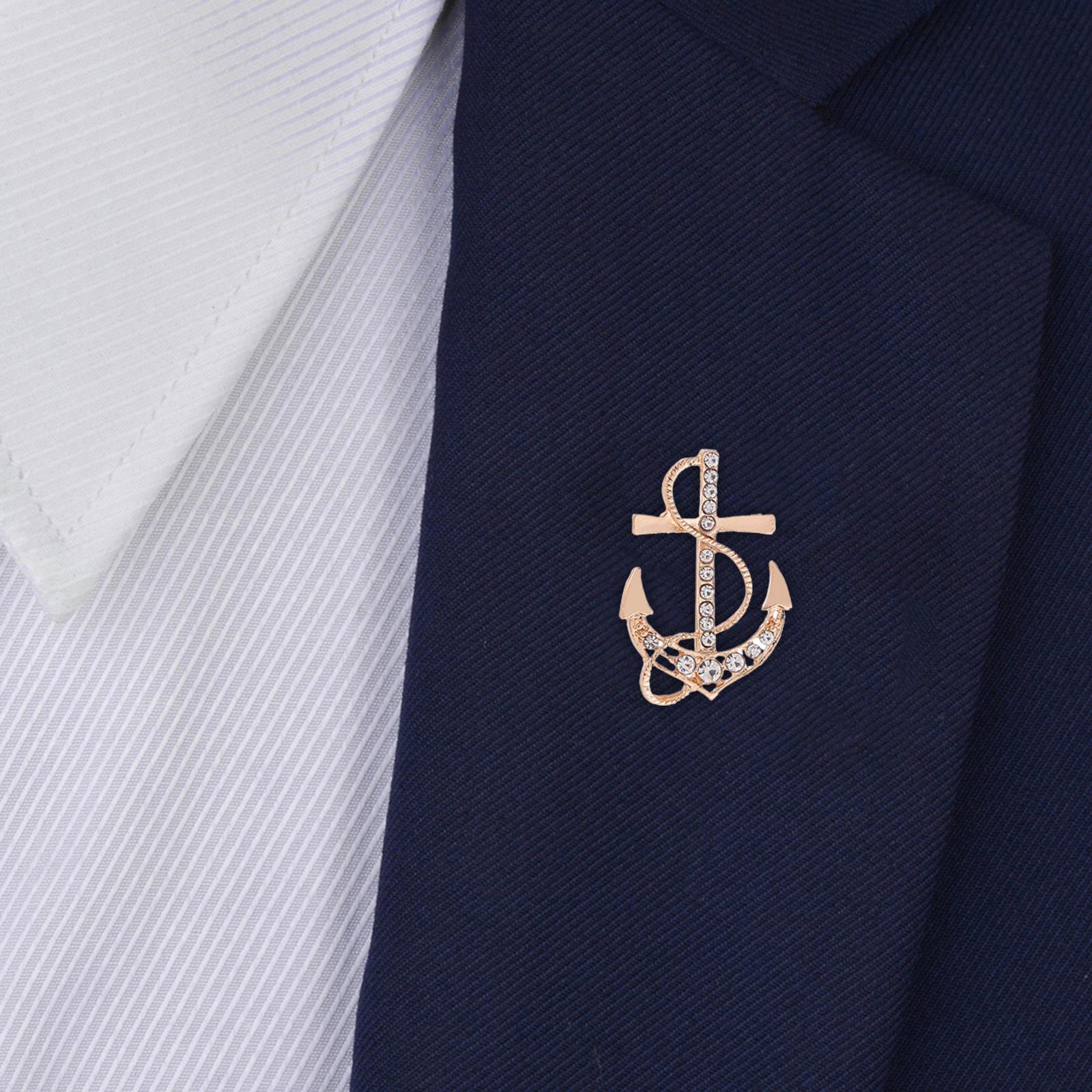 Anchor Brooch Luxurious 's Accessories for Ceremony Scarf Dance