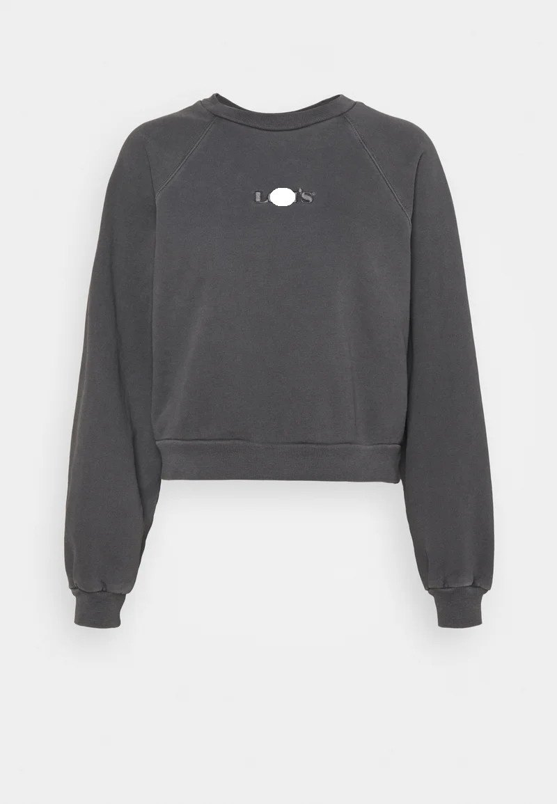 Sweatshirt Crop hàng hiệu L#/i's dành cho Nữ. Dày dặn và chắc chắn. Giữ form cực tốt. Logo thêu nhỏ -  M