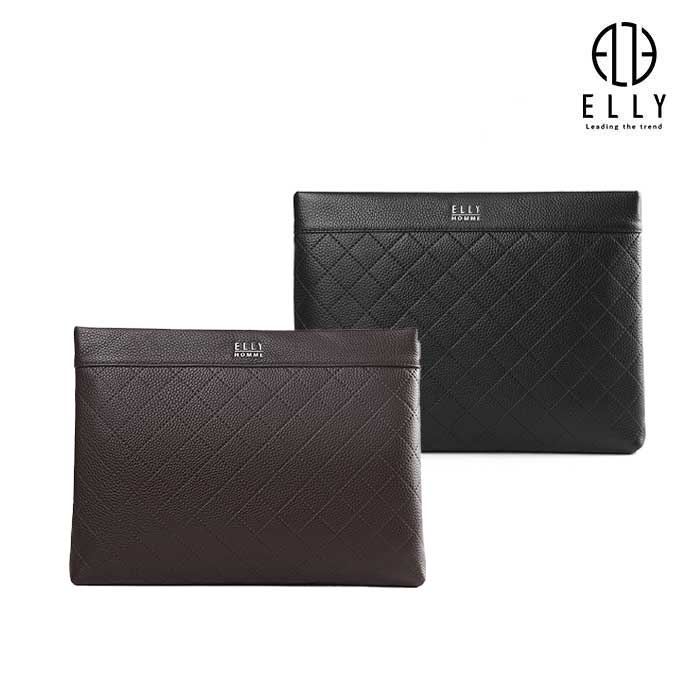 TÚI CLUTCH NAM DA THẬT ELLY HOMME – ECM13