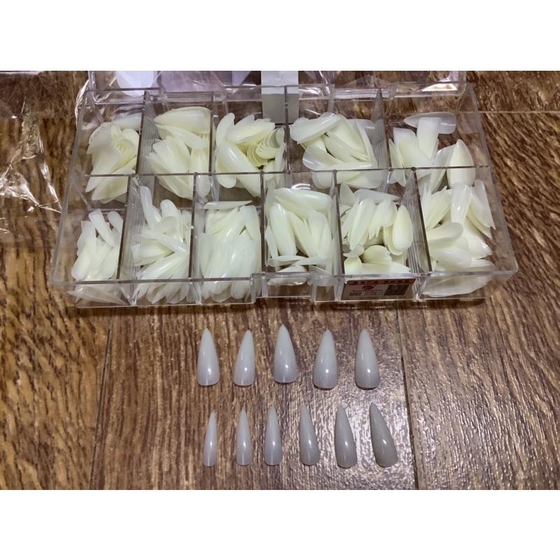 Móng giả fom nhọn màu đục hàng chuẩn