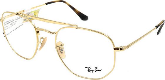 Gọng Kính Unisex Rayban RB3648V 2500 (54-21-145) vàng