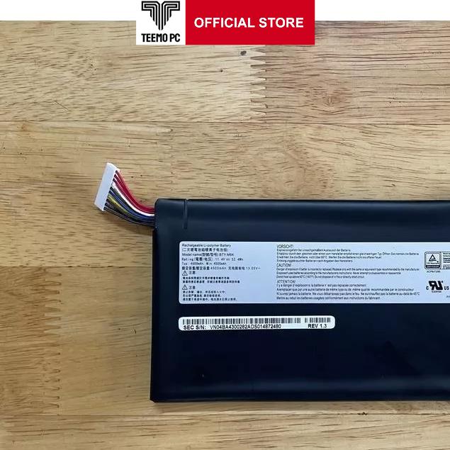 Pin Tương Thích Cho Laptop Msi Gf63 Gf75 Gf73-8Rc 7Rg 7Rg-005 52.4Wh Bty-M6K - Hàng Nhập Khẩu New Seal TEEMO PC TEBAT1409
