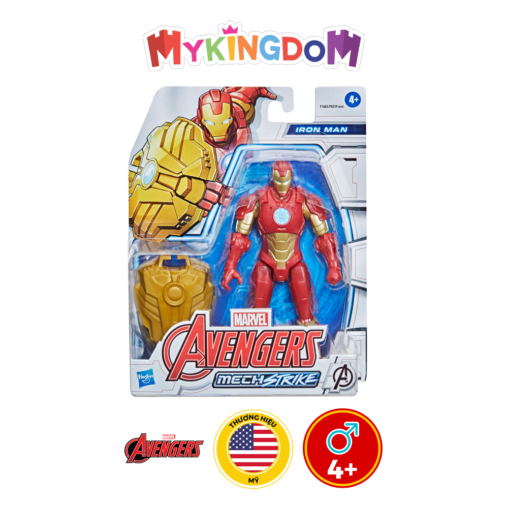 Đồ Chơi AVENGERS Mô Hình Iron Man Dòng Mech Strike 6 Inch F1665