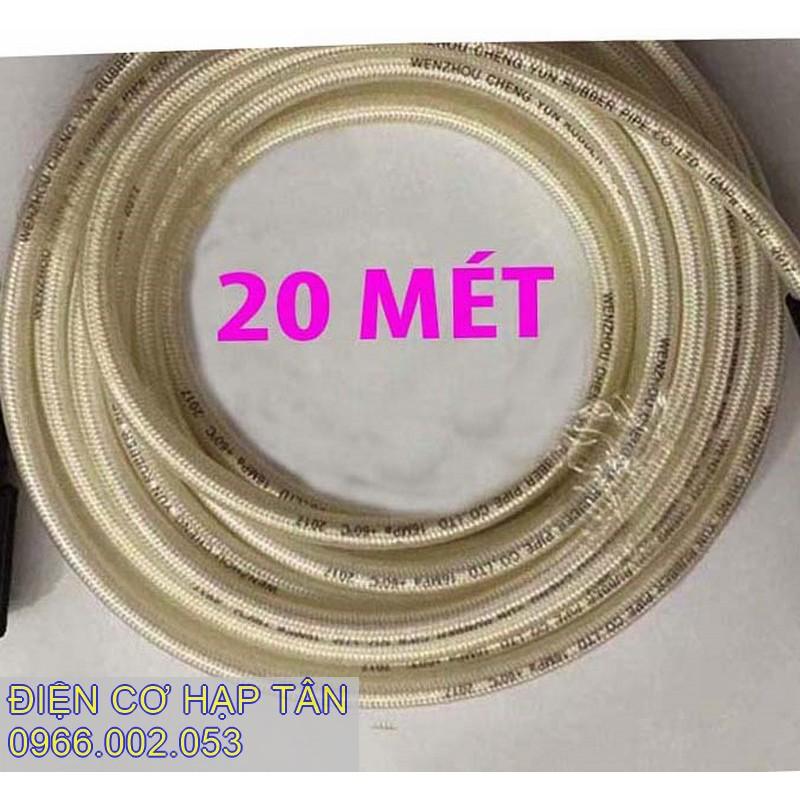 DÂY XỊT RỬA XE 8 -10 -15 -20 -30MÉT- TRẮNG