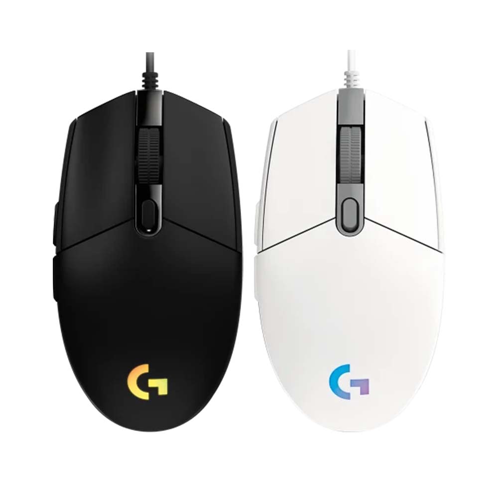 Chuột game có dây Logitech G102 Lightsync - Tùy chỉnh RGB, 6 nút lập trình, nhẹ, 8000 DPI, PC/Mac - Hàng Chính Hãng