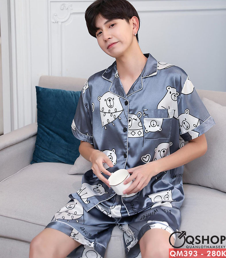 BỘ ĐỒ PIJAMA NAM QM393