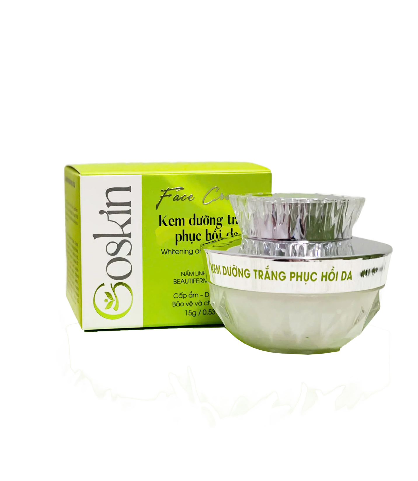 Kem Dưỡng Trắng Phục Hồi Da 15g, 30g Goskin (Kem Dầu)