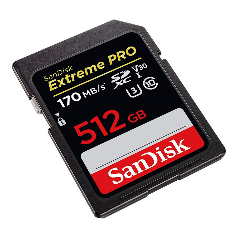 Thẻ Nhớ SDXC SanDisk Extreme Pro U3 V30 1133X 512GB 170MB/s - Hàng Chính Hãng