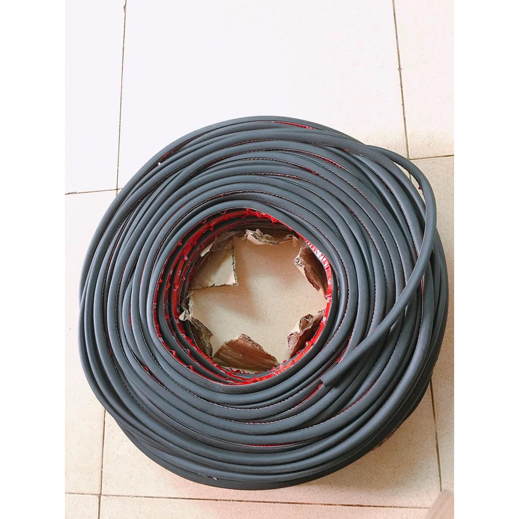 Gioăng cao su chữ D 14x10mm chống ồn cách nhiệt cuộn 15m