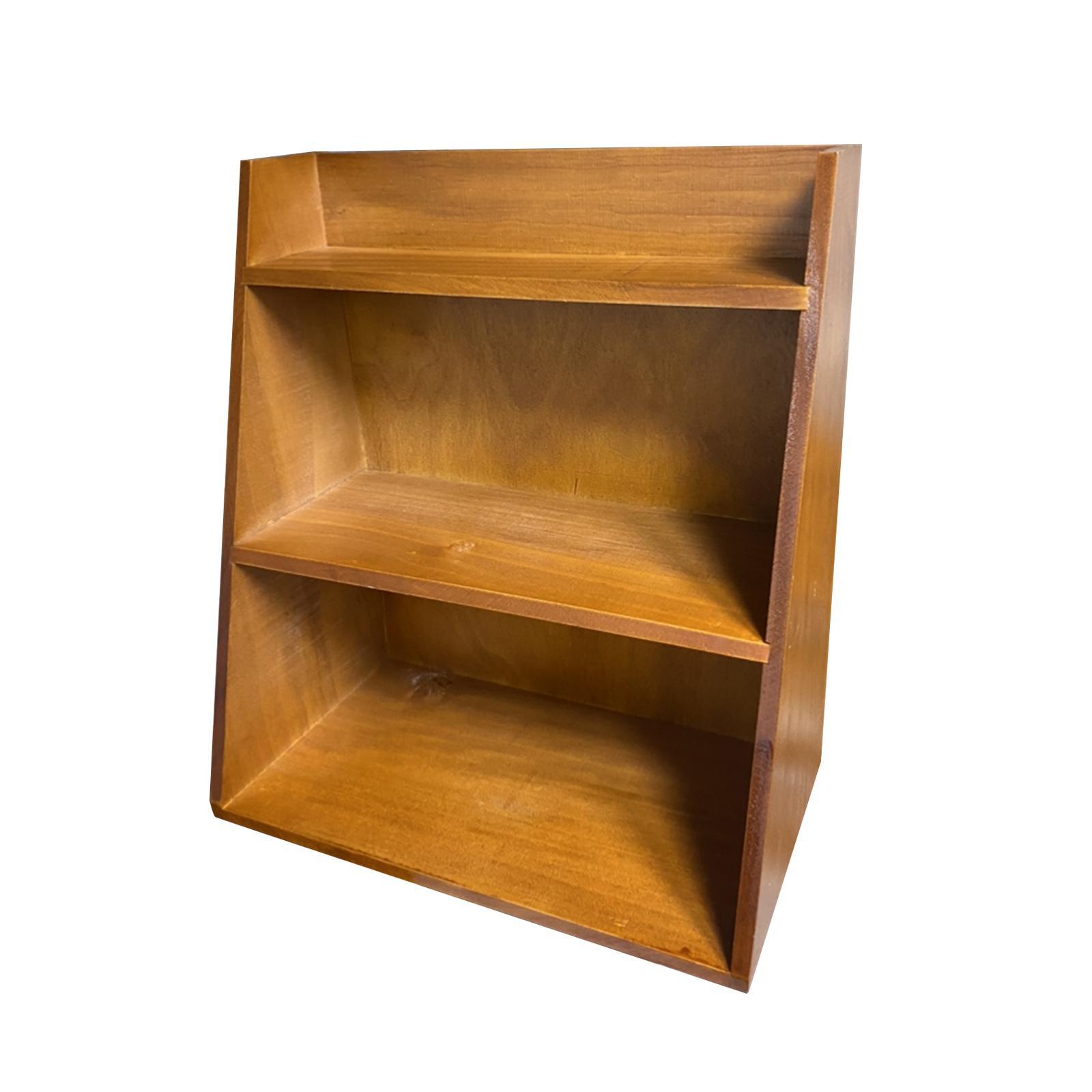 3  Display Shelf Table Display Stand Wall Mounted Desk Organizer