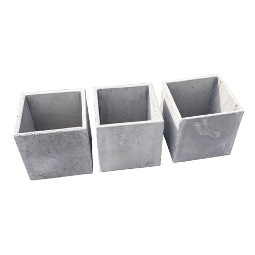 Combo 3 chậu vuông 20cm chất liệu đá tổ ong tự nhiên đẹp bền vĩnh viễn