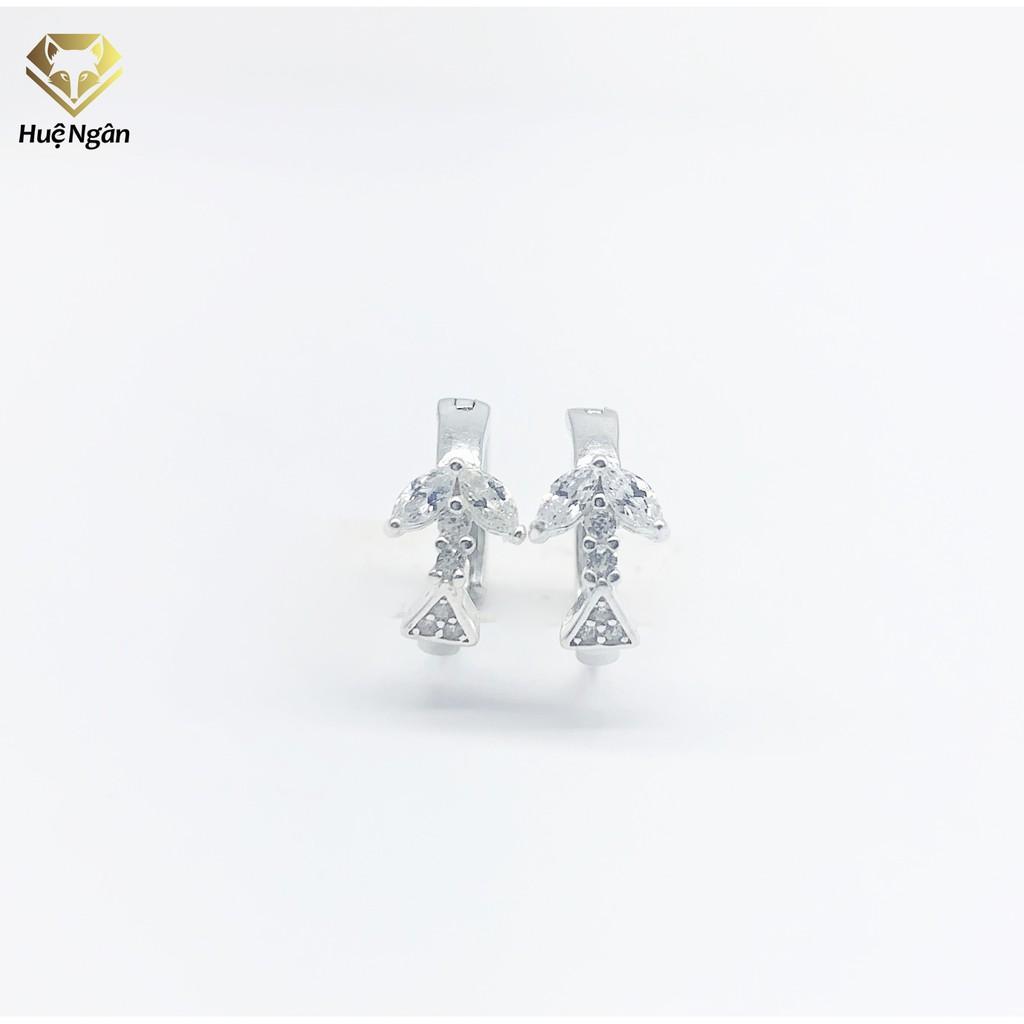 Bông tai bạc Ý 925 Huệ Ngân - Cánh én mùa xuân RYE140576
