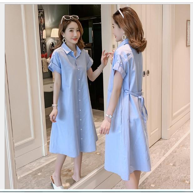 ĐẦM BẦU VÁY BẦU CÔNG SỞ SƠ MI