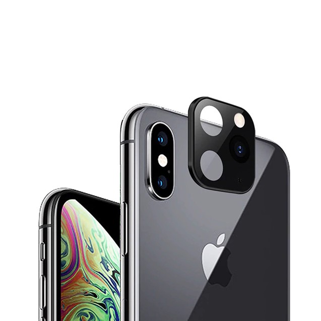 Cụm Camera iPhone X / XS/ XS MAX Giả iPhone 11 Pro / 11 Pro Max Bản Tiêu Chuẩn- Handtown- Hàng Chính Hãng