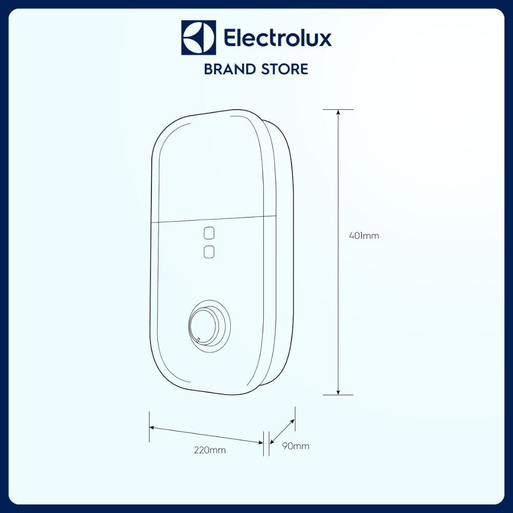 Máy nước nóng trực tiếp Electrolux ComfortFlow™ 700 - Hồng - EWE451LB-DPX2 - Đèn Led tiện nghi, an toàn, linh hoạt, nhiệt độ nước ổn định gấp 2 lần [Hàng chính hãng]