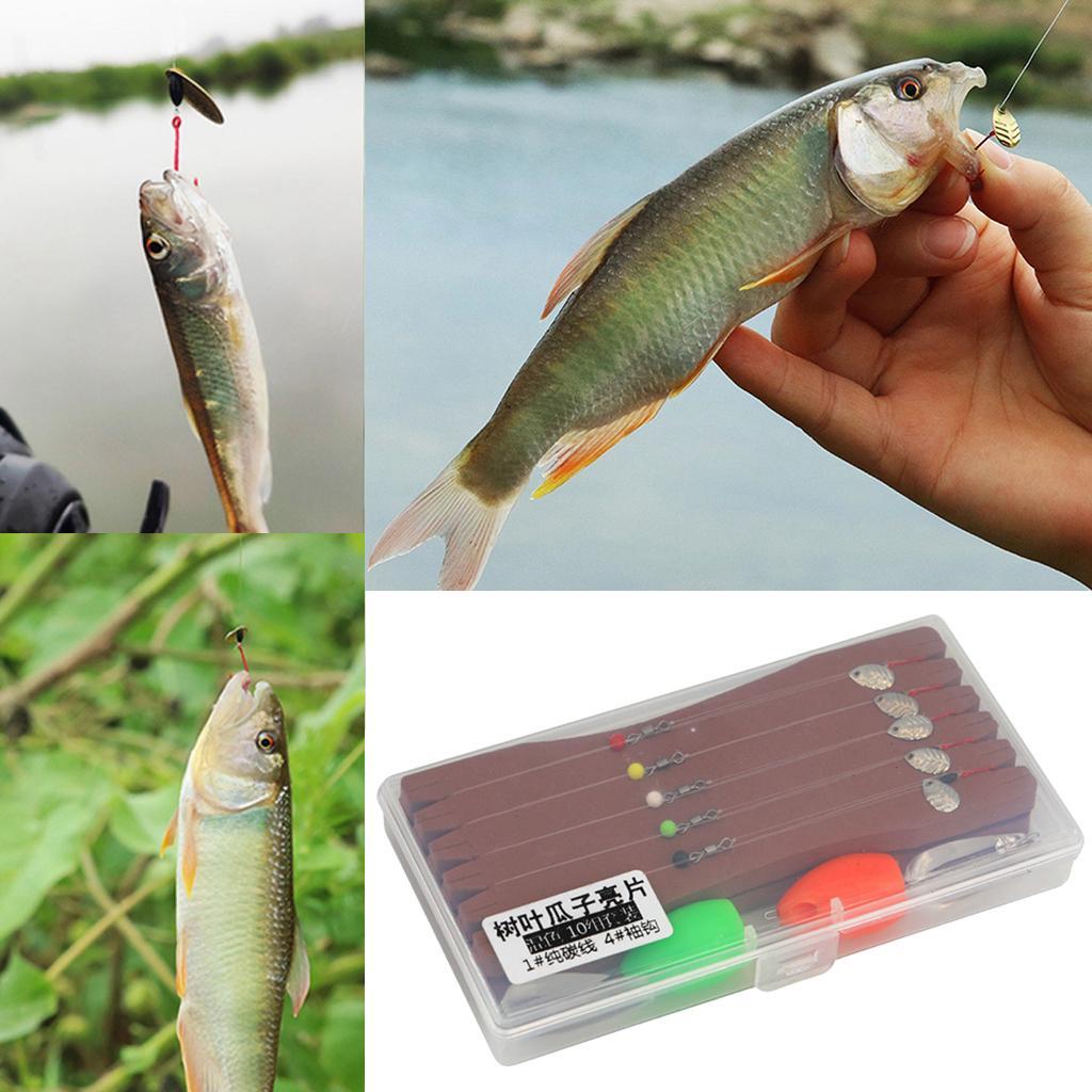 Tied Flies Set with Waterproof Fly Box Streamer Flies Fly Fishing Flies A