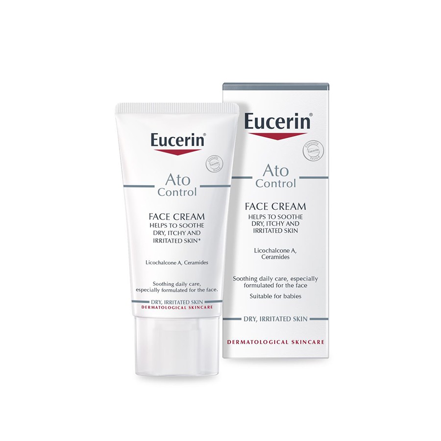 Kem dưỡng da mặt chàm khô Eucerin AtoControl Face Cream