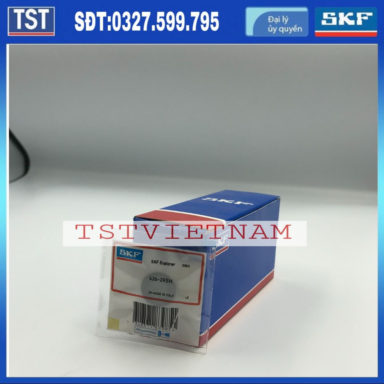 Vòng bi bạc đạn SKF 626-2RSH