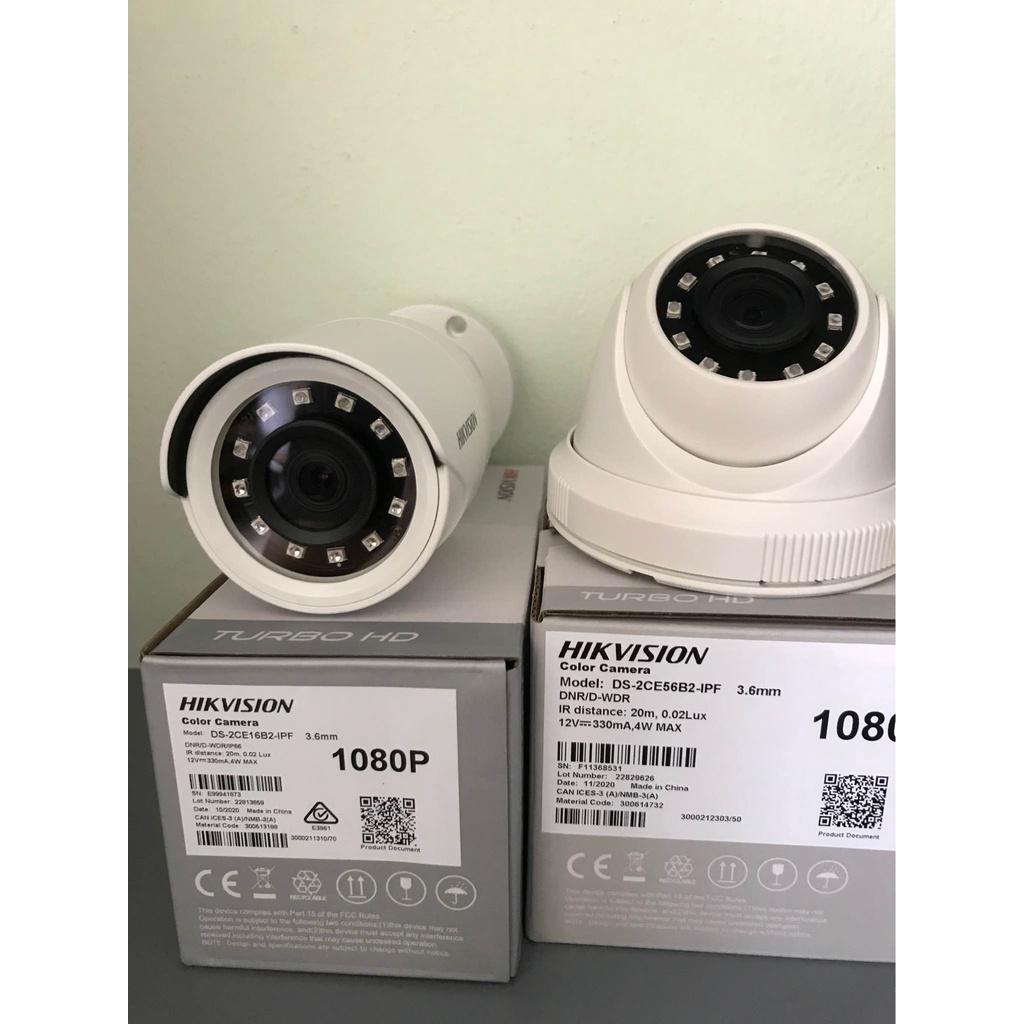 CAMERA Hikvision DS-2CE56B2-IPF dùng ốp trần trong nhà quan sát hình ảnh 2.0MP Full HD- HÀNG CHÍNH HÃNG