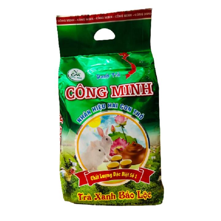 TRÀ SÂM DỨA - DANH TRÀ CÔNG MINH HIỆU HAI CON THỎ 200G (PHA TRÀ ĐÁ)