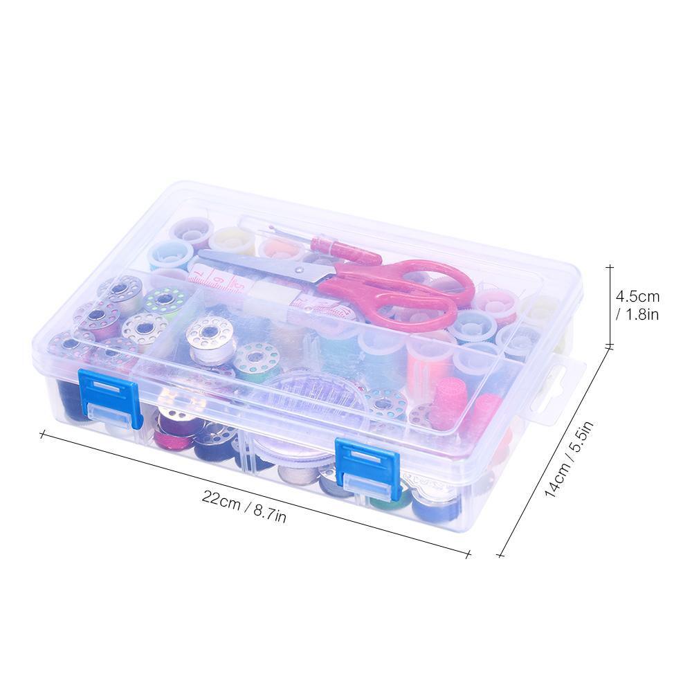 Bộ dụng cụ may vá với 32 cuộn chỉ + 32 ống chỉ kim, kéo