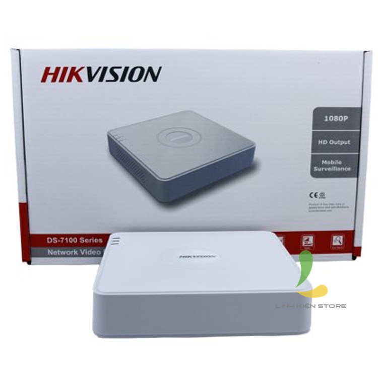 Đầu ghi hình Hybrid TVI-IP 4 kênh TURBO 4.0 HIKVISION DS-7104HQHI-K1 - Hàng Chính Hãng