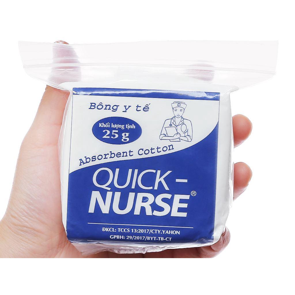 BÔNG Y TẾ QUICK NURSE 25G