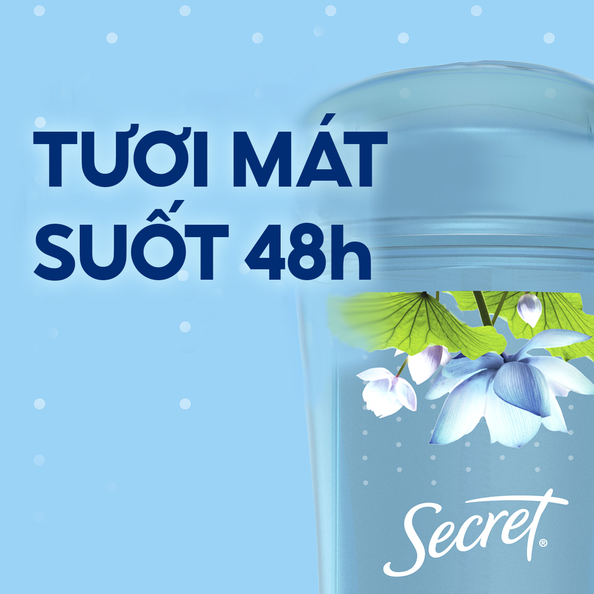 Gel Khử Mùi Secret Waterlily 73g Nhập Khẩu Mỹ